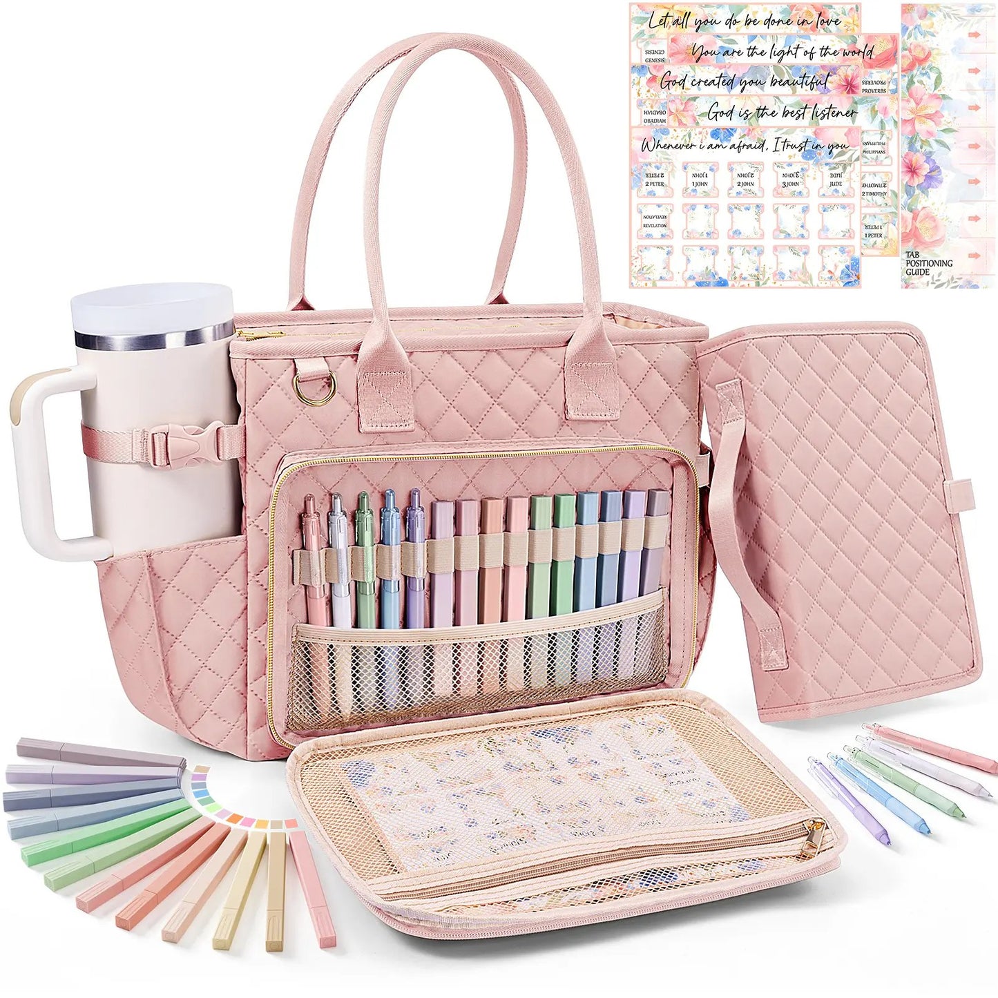 🎁Buy 2 Free Shipping📖✨ Bible Cover Tote Bag – Large Christian Shoulder Bag for Women