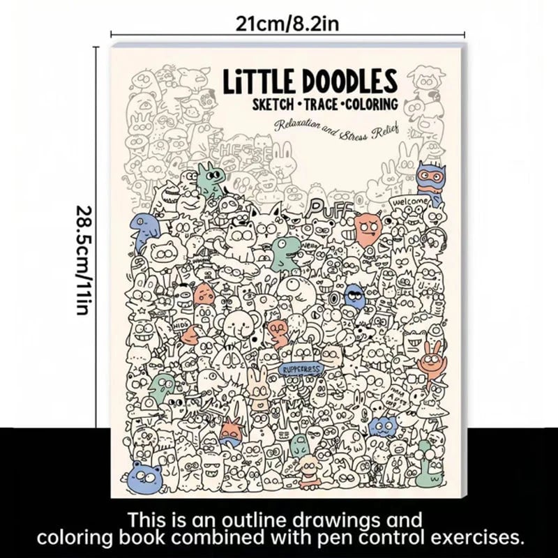 Creative Doodle Art Coloring Book