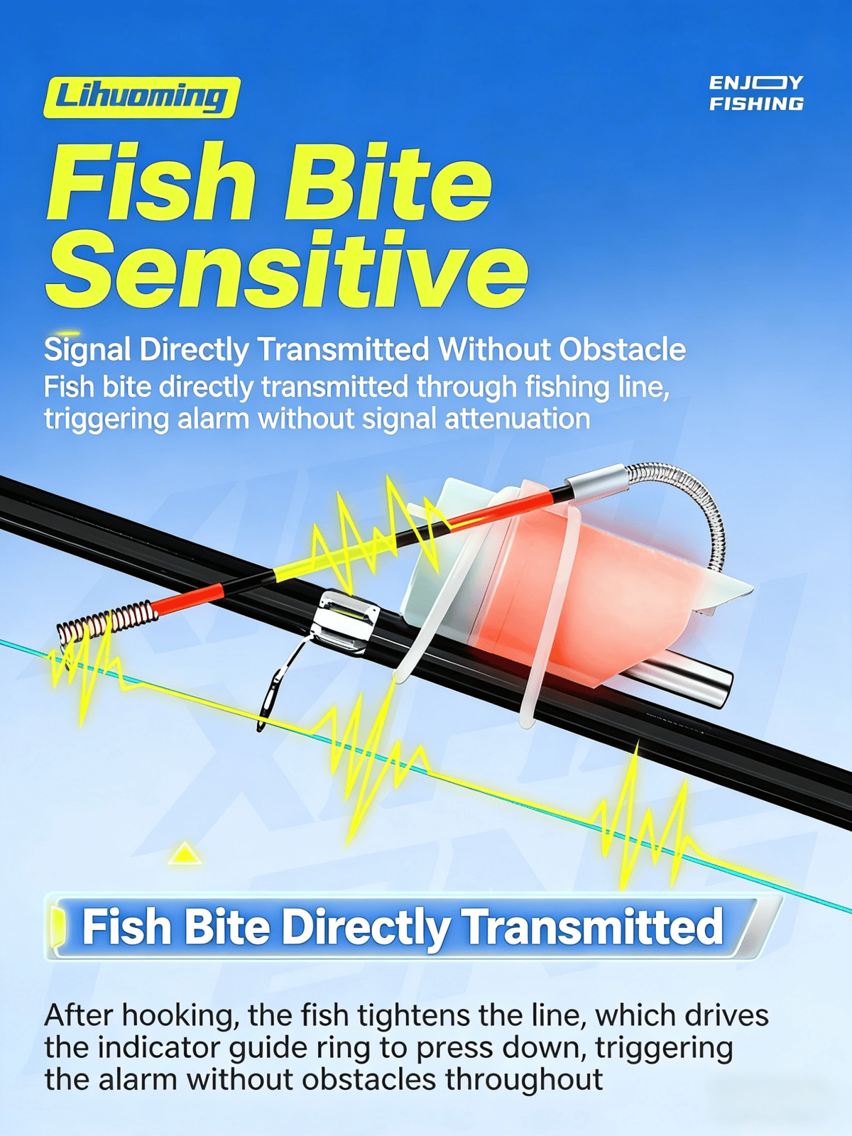 🔥 High Sensitivity Fishing Float Bite Alert for Rods 🎣
