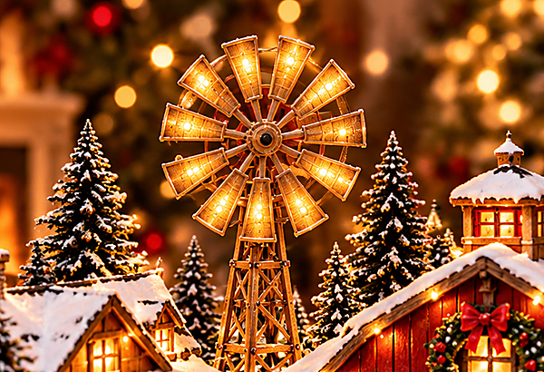 Festive Windmill