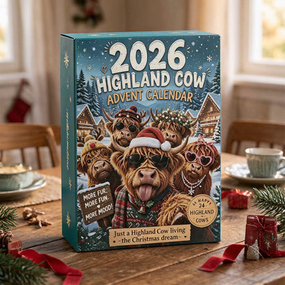 2026 Highland Cow Advent Calendar