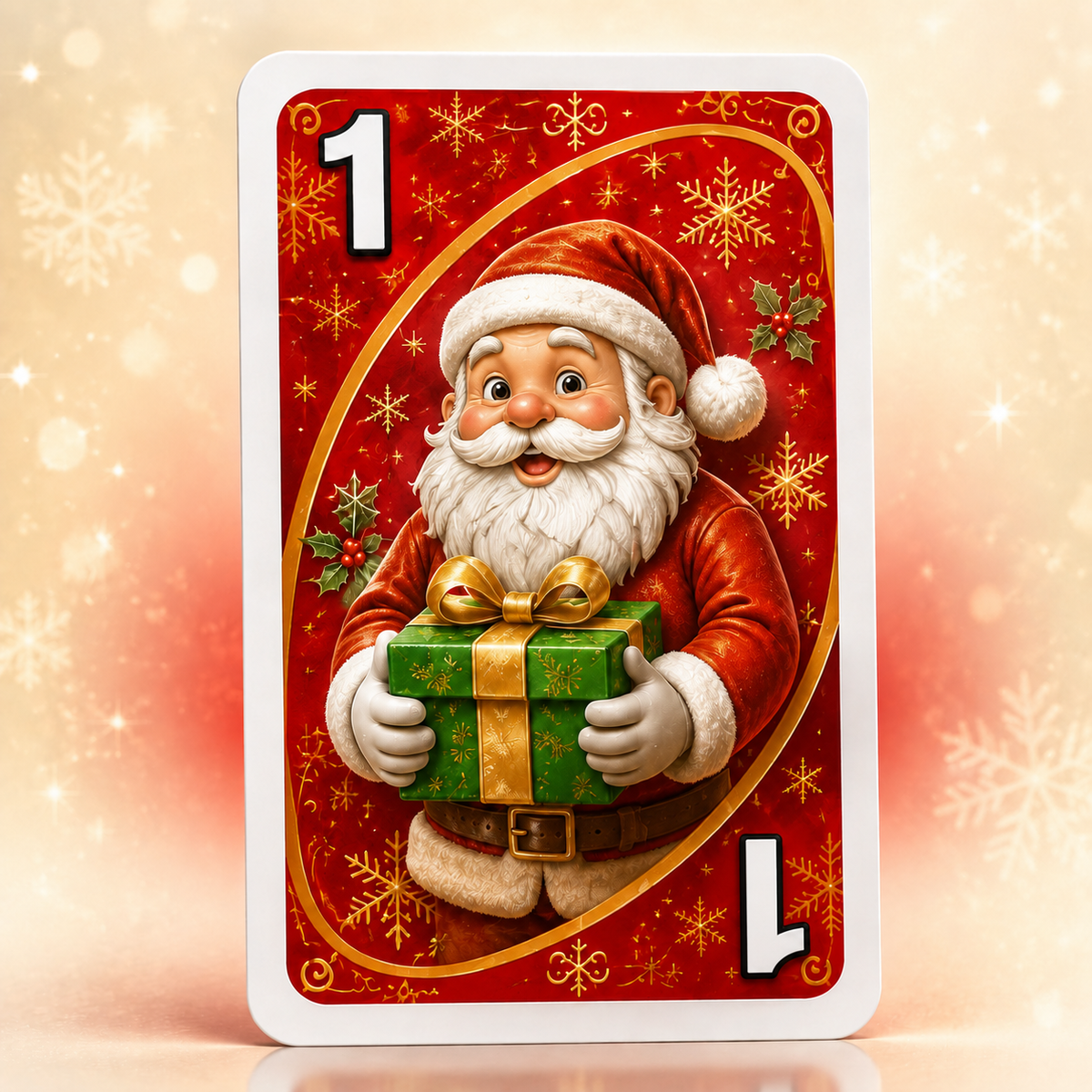 🃏UNO Christmas Edition🎄 Holiday Family Card Game with 112 Festive Cards
