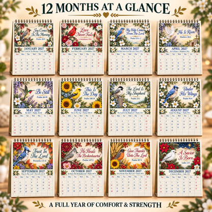 📖 2027 A Year Of Comfort & Strength Bible Verse Calendar