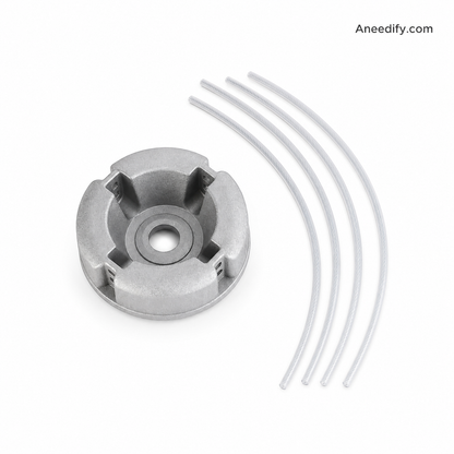 ⚙️ 48% OFF NOW! 🌿 Aluminum Trimmer Head – 4-Line Cutting & Universal Fit – Heavy-Duty & Easy Line Replacement 🏡