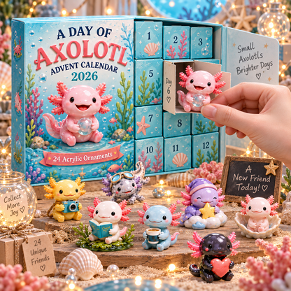 A Day Of Axolotl Advent Calendar 2026