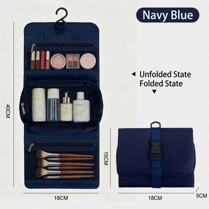 Multi-Layer Hanging Makeup Organizer - Travel Toiletry Bag