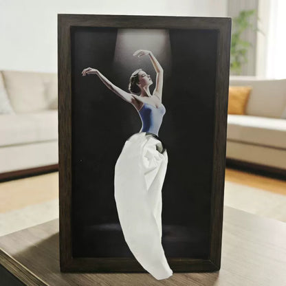 🔥Elegant Ballet Dancer Tissue Box Holder