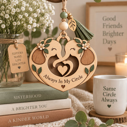 💞🐘 Sisterhood Elephant | A Meaningful Gift for Sisters & Best Friends