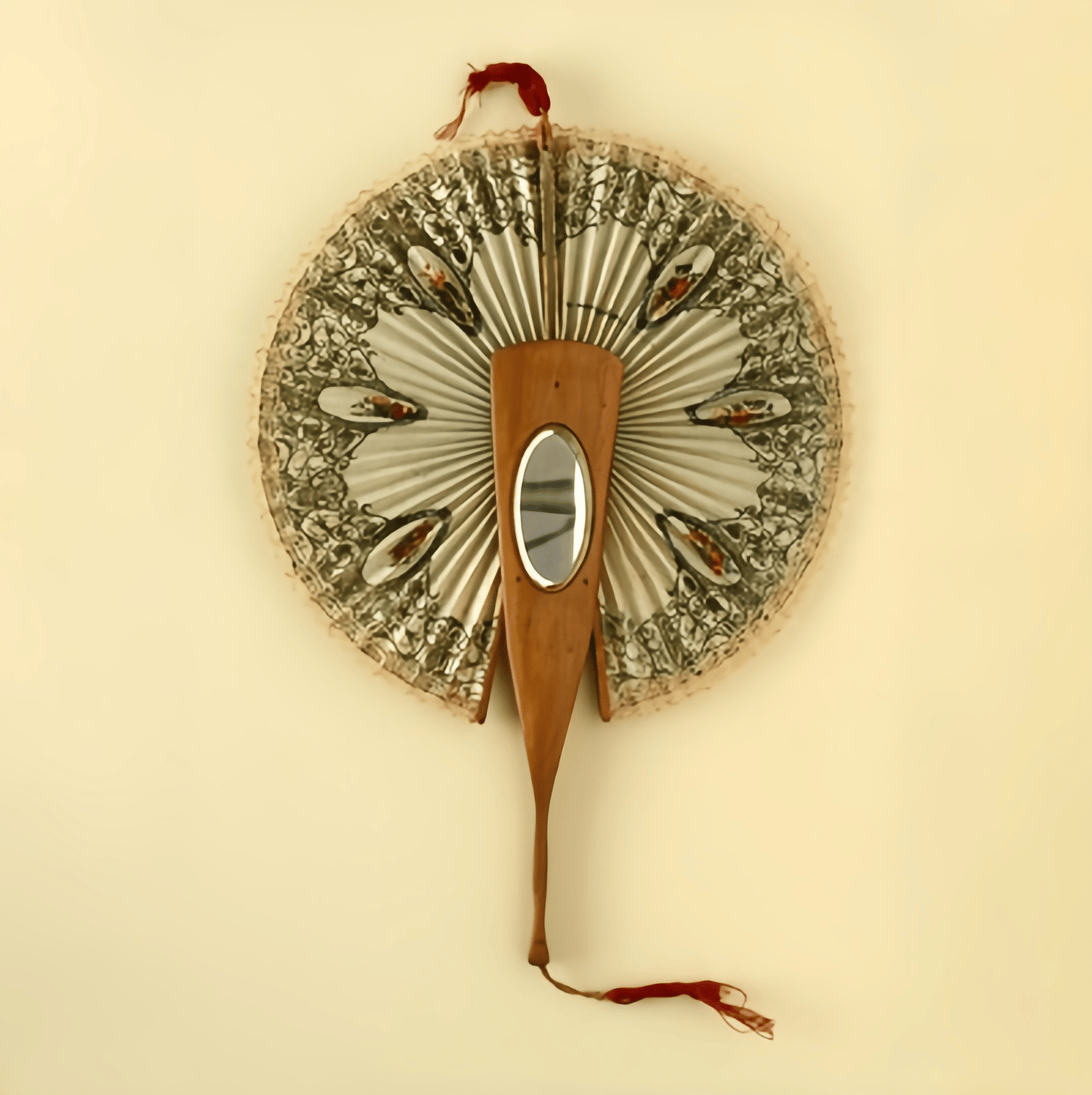 🔥LAST DAY 49% OFF - 🪞Antique Mirrored Mechanical Fan