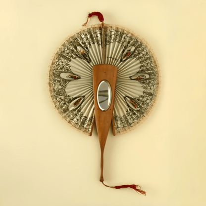 🔥LAST DAY 49% OFF - 🪞Antique Mirrored Mechanical Fan