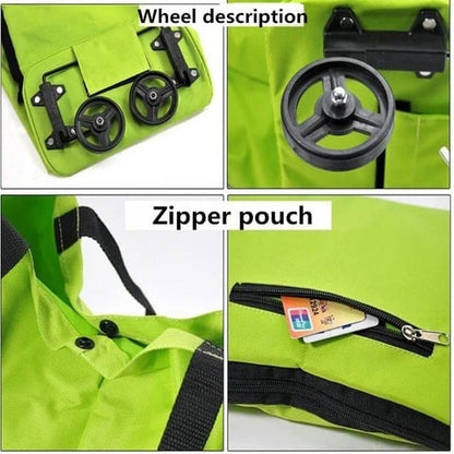 Two-in-one convenient foldable backpack shopping bag🛍️