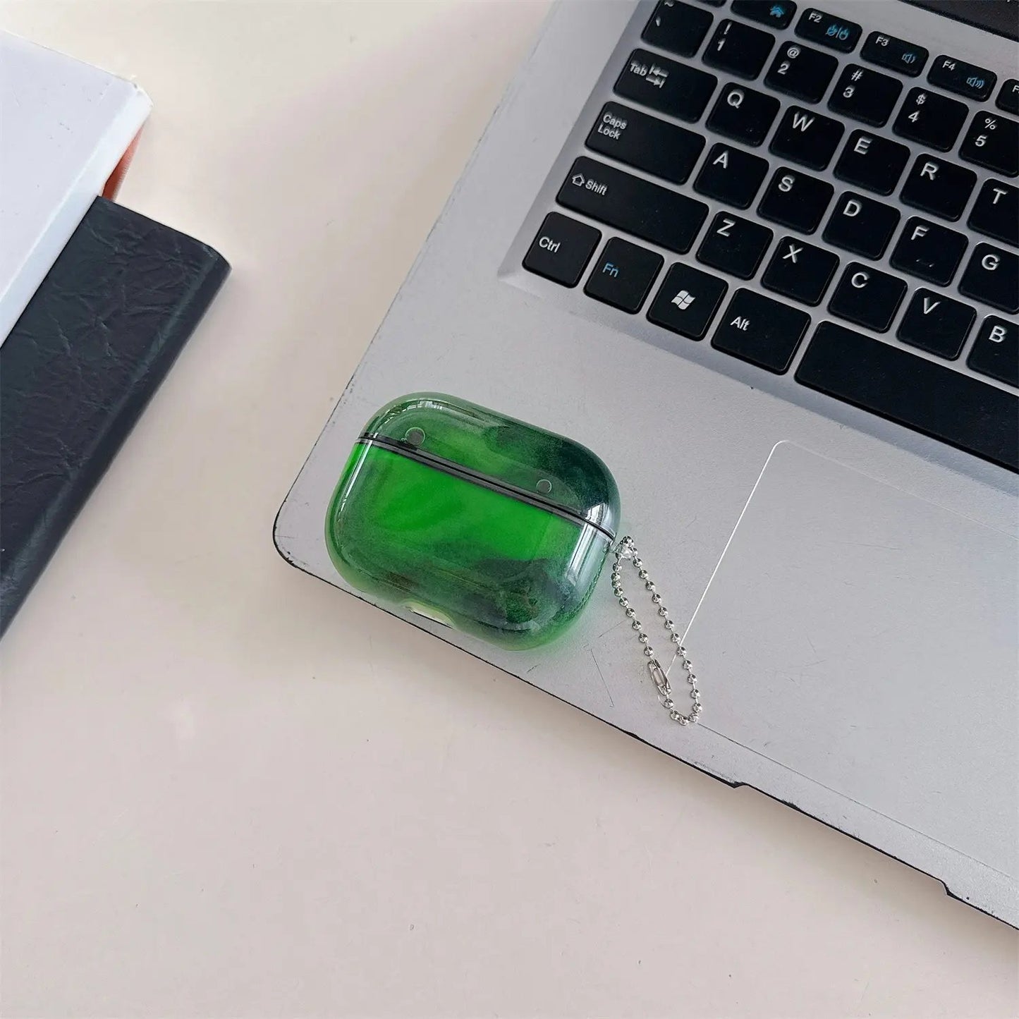 ✨ Luminous Liquid Sand AirPods Case – Durable & Shock-Resistant