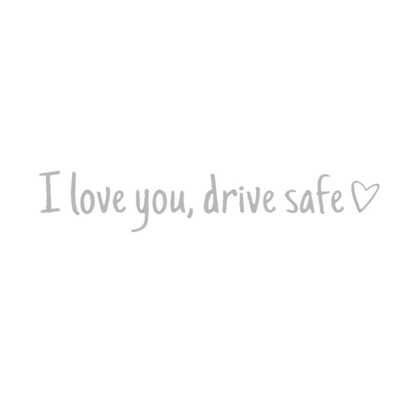 💓 I love you, drve safe Sticker(8pcs)