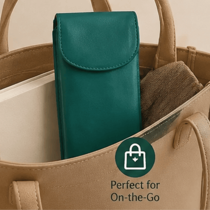 💖Hot 30% OFF🌹👓 Double Flap Leather Eyeglass Case