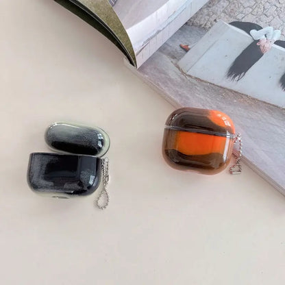 ✨ Luminous Liquid Sand AirPods Case – Durable & Shock-Resistant