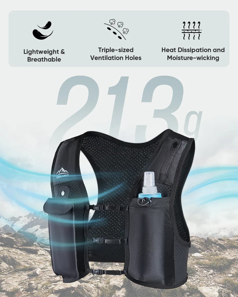 Summer Sale! 49% OFF 🔥🎉-Hydration Vest – Fuel Your Long Run, Hands‐Free 🏃‍♂️💧