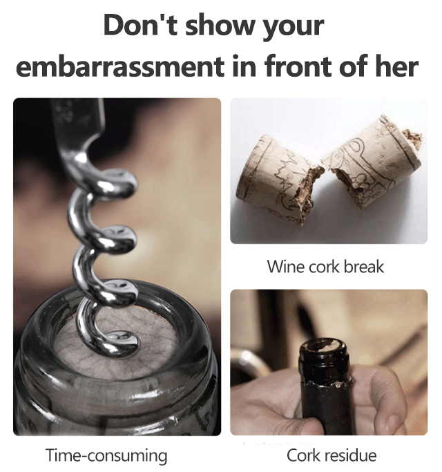 2026 Multifunctional Wine Bottle Opener