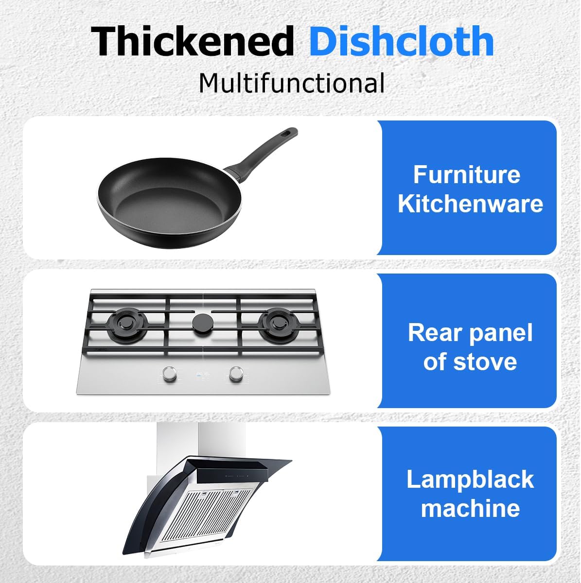 ⚡Double-Sided Non-Scratch Scrubber - Steel Wire Cleaning Cloth for Pots, Pans & Cookware