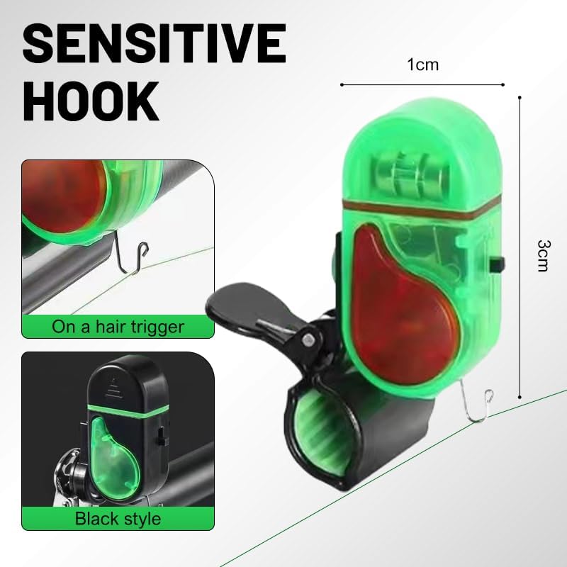 🔥Fishing Bite Alarm with LED Light