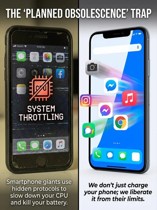 ⚡️Secret to Faster Phone Performance⚡️Four-Port Travel Charger for Extended Phone Battery Life