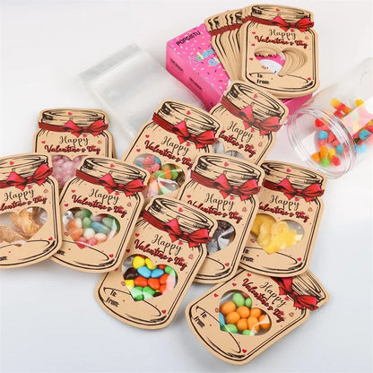 💖🍬Funny Kids Personalised Candy Valentine's Day Cards
