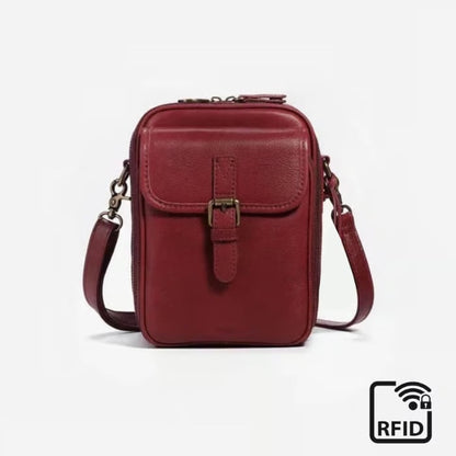 Crossbody Leather RFID Bag