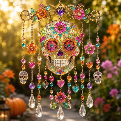 🎃Cast Rainbow Light with Gothic Halloween Wind Chimes! 🎃✨
