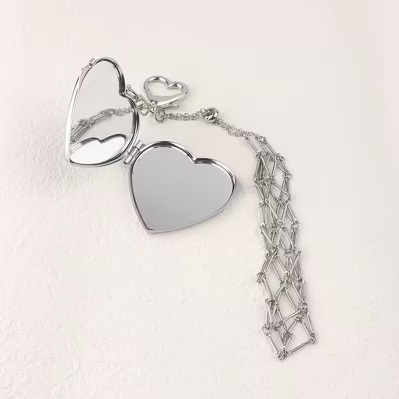 🔥Limited Time 49% Off✨Lipstick Holder Keychain with Mirror
