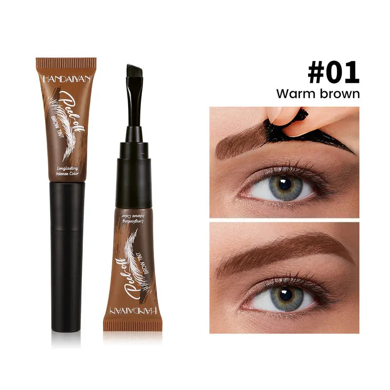 🏆 Last Day Special Price $16.99 ! 💞Buy 1 Get 1 Free💞50K+ SOLD!🎨Waterproof Brow Tint – Peel‑off, easy apply. Covers greys, shapes perfectly. A brow game changer!🌟