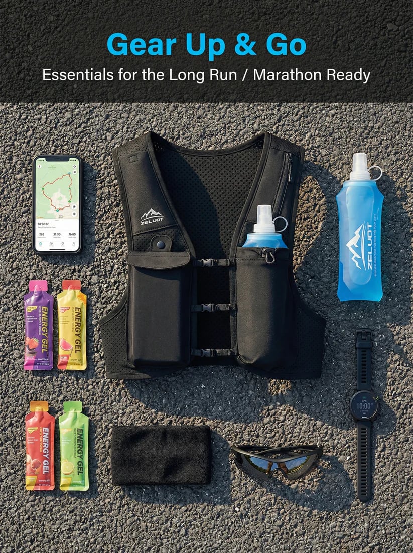 Summer Sale! 49% OFF 🔥🎉-Hydration Vest – Fuel Your Long Run, Hands‐Free 🏃‍♂️💧