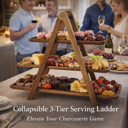 🎁Buy 2 Free Shipping✨ 3-Tier Wooden Serving Tray Stand