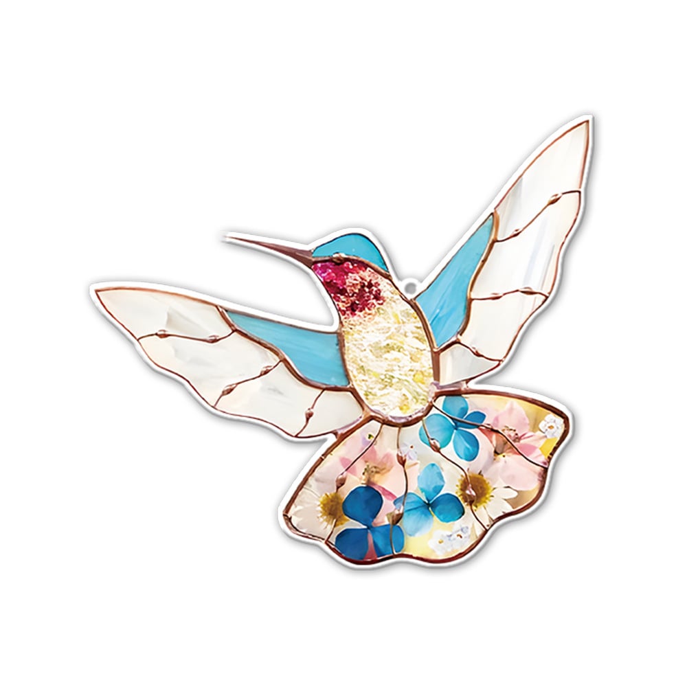Humming bird Stained Window Hangings💕Mothers Day Gifts