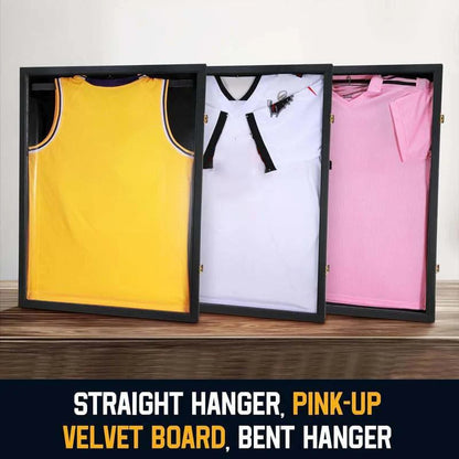 🥳2026 HOT SALE🥳💞50K+ SOLD!⚽🏆 Wooden Jersey Display Frame with Magnetic Door – Crystal clear acrylic, rounded corners, easy swap. Show off your prized memorabilia! 🏅✨