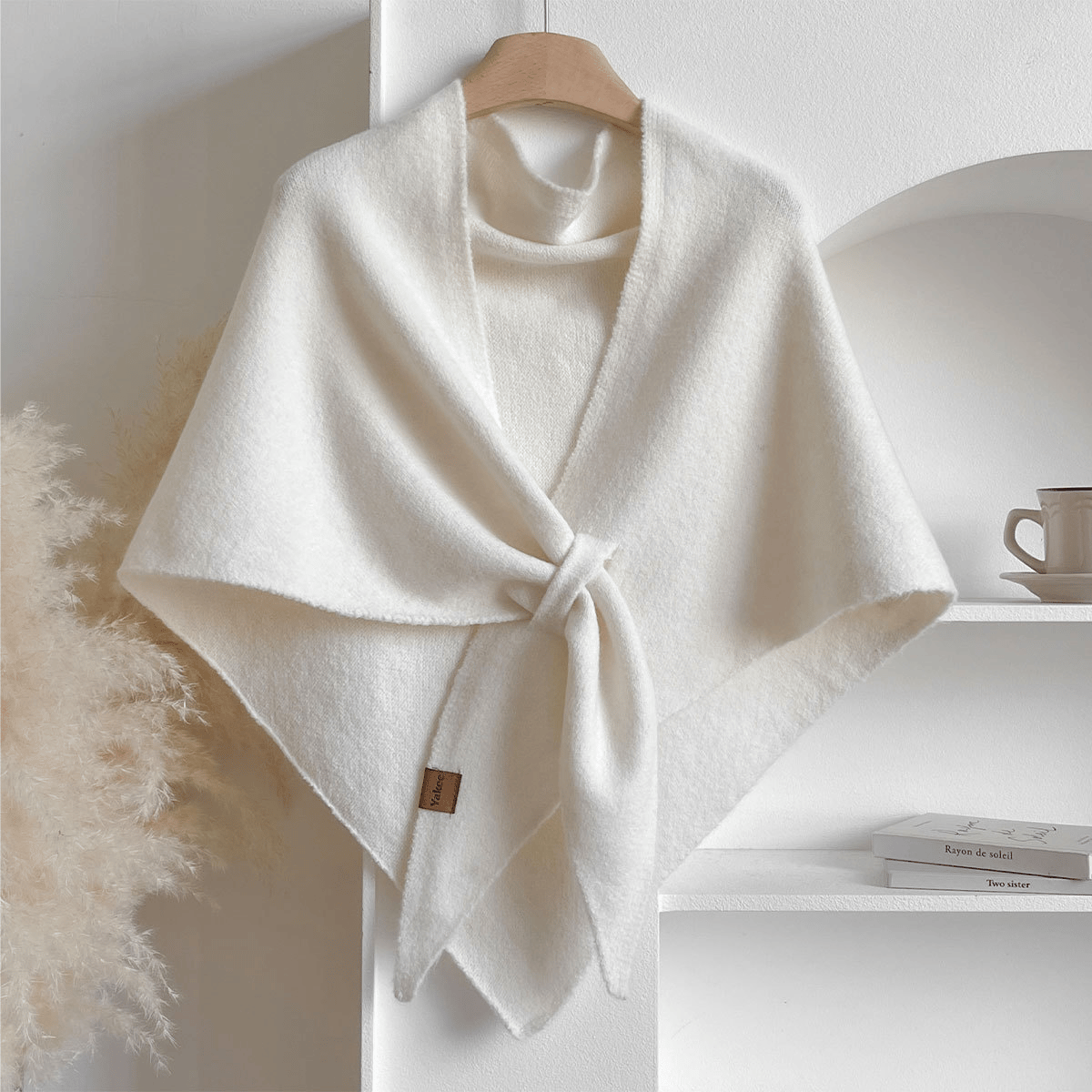 Women's Solid-Color  Scarf🍁 Casual Soft Comfortable Shawl for Daily Wear