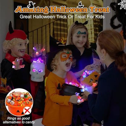 🎁LED Light Halloween Glowing Ring