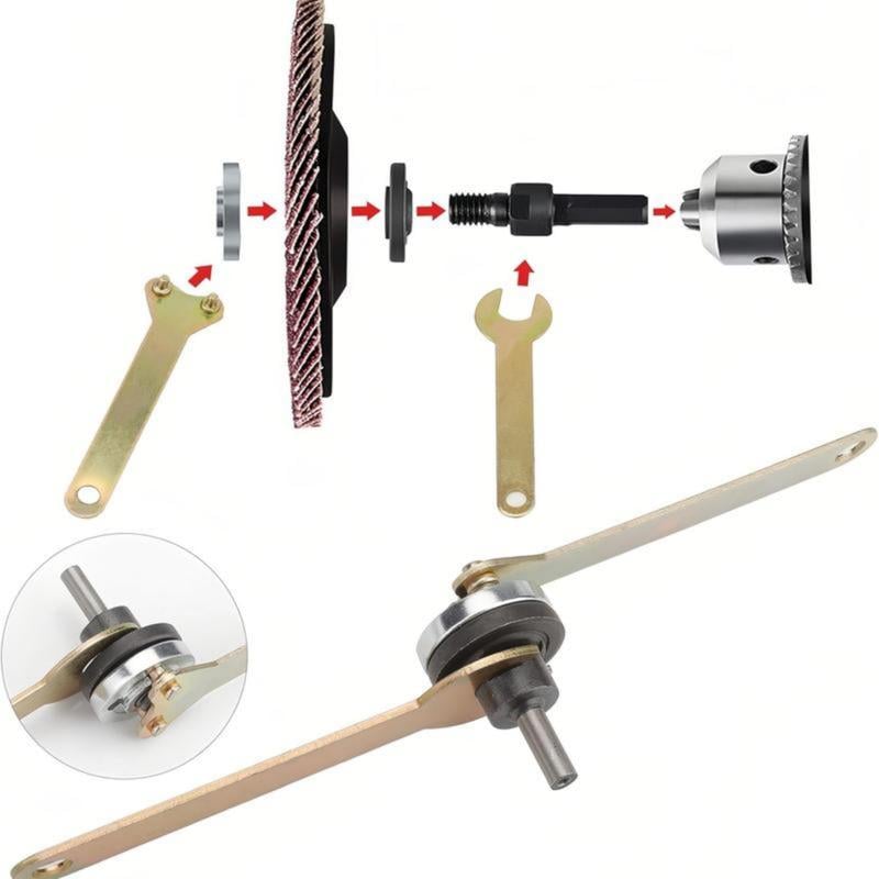 Conversion Angle Grinding Adapter Connecting Rod Kit for Electric Drill
