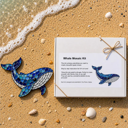 💙🌊 Octopus Mosaic Kit | Beginner-Friendly DIY Glass Craft with Step-by-Step Instructions