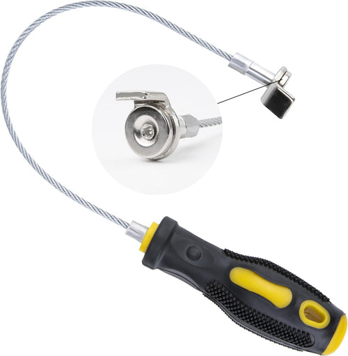 The 14" Magnetic Oil Plug Remover—Never Drop A Hot Plug In Oil Again.
