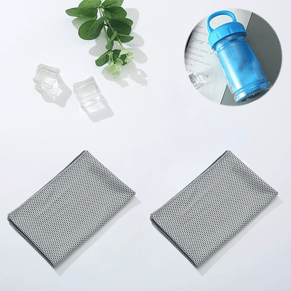 🎉 BUY 1 GET 1 FREE🌞Cooling Bottle - Cold Sweat Towel You Can Use Anywhere, Anytime! Reusable Soft Absorbent Cooling Portable