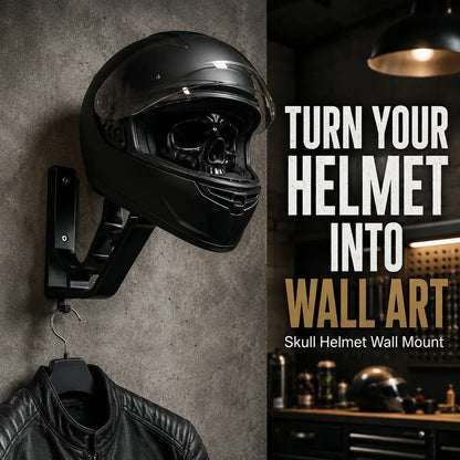 Black Knight Skull Helmet Stand