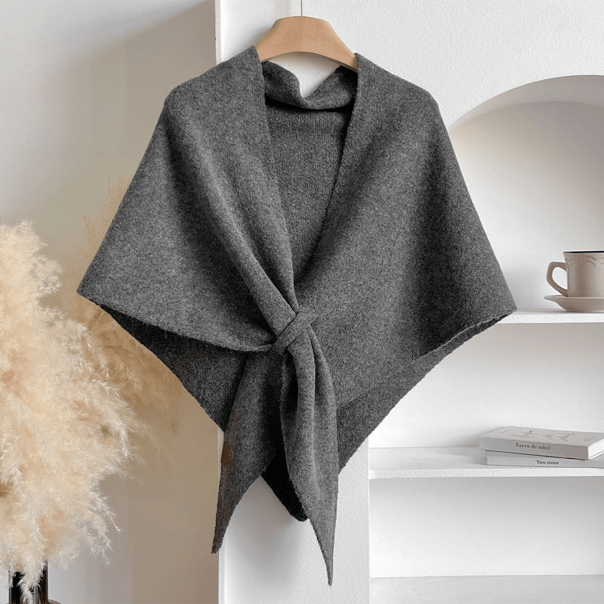 Women's Solid-Color  Scarf🍁 Casual Soft Comfortable Shawl for Daily Wear