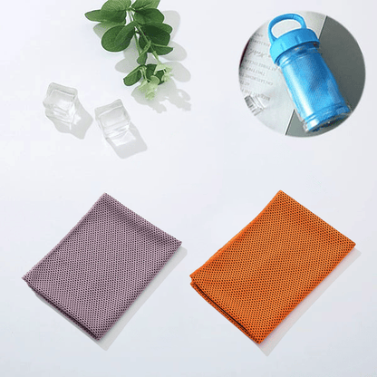 🎉 BUY 1 GET 1 FREE🌞Cooling Bottle - Cold Sweat Towel You Can Use Anywhere, Anytime! Reusable Soft Absorbent Cooling Portable