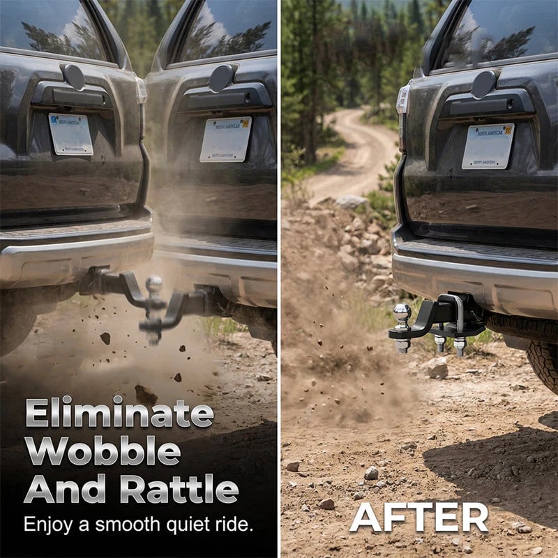 📢📢49% OFF !! ⏰Heavy-Duty Anti-Rattle Hitch Tightener