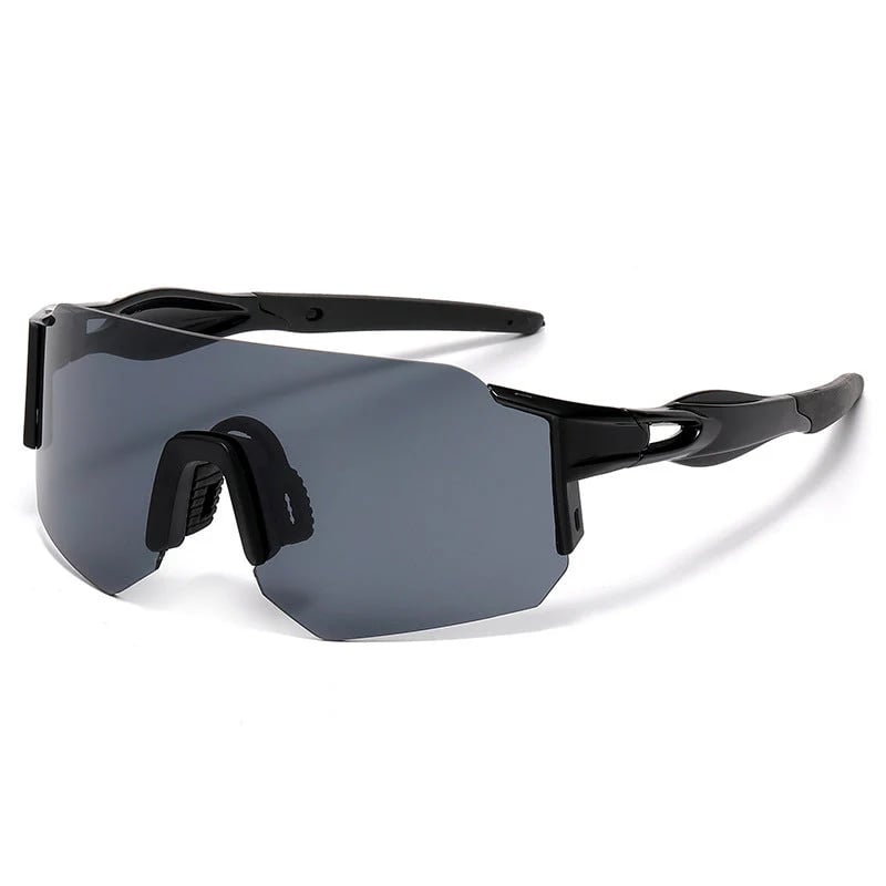 🕶️ Oversized Shield Sports Sunglasses – High-Performance Eye Protection for Outdoor Action