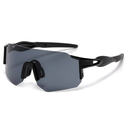 🕶️ Oversized Shield Sports Sunglasses – High-Performance Eye Protection for Outdoor Action