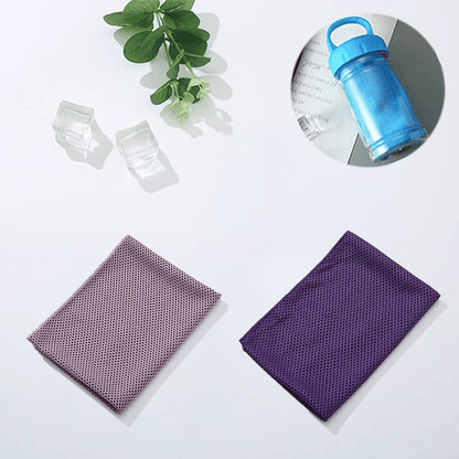 🎉 BUY 1 GET 1 FREE🌞Cooling Bottle - Cold Sweat Towel You Can Use Anywhere, Anytime! Reusable Soft Absorbent Cooling Portable