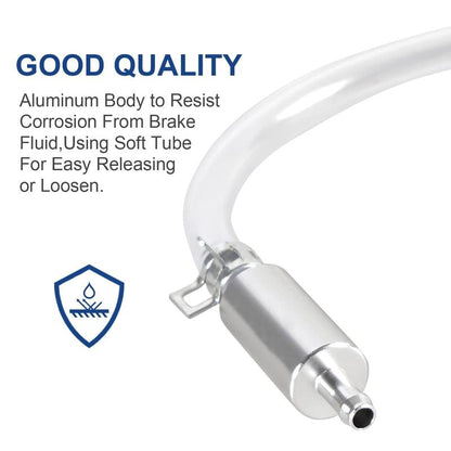 Brake Bleeder Hose One Way Check Valve