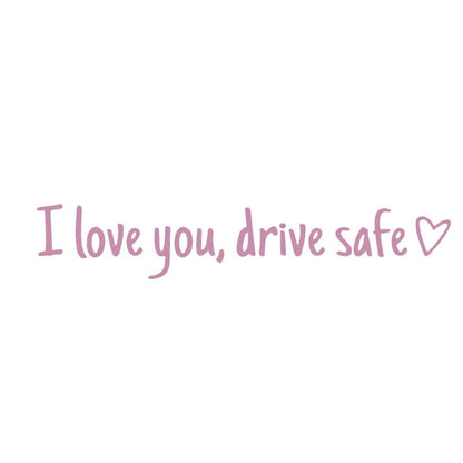 💓 I love you, drve safe Sticker(8pcs)