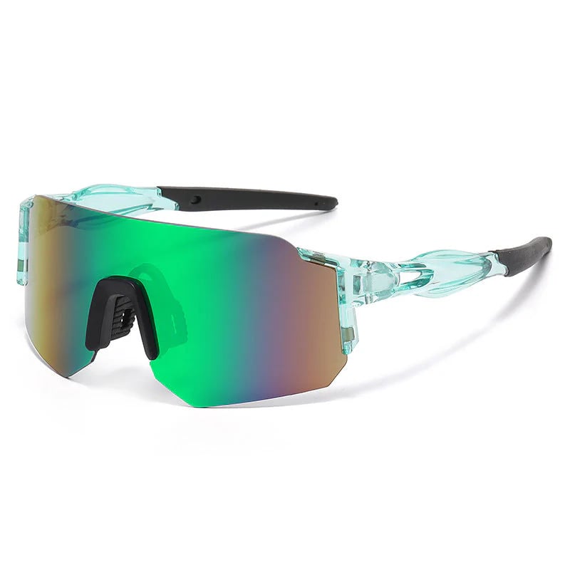 🕶️ Oversized Shield Sports Sunglasses – High-Performance Eye Protection for Outdoor Action