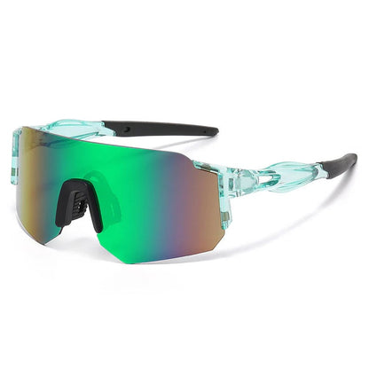 🕶️ Oversized Shield Sports Sunglasses – High-Performance Eye Protection for Outdoor Action